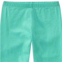 Mädchen Capri-Leggings in Unifarben