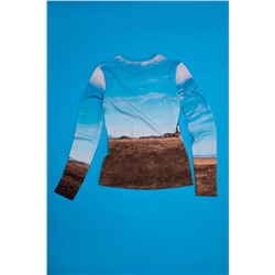 LONG SLEEVE PRINTED T-SHIRT