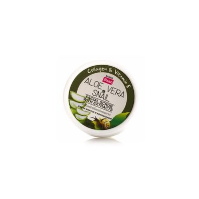 Скраб для лица с улиточной слизью и алоэ вера от Banna 100 мл / Banna Snail & Aloe facial scrub 100 ml