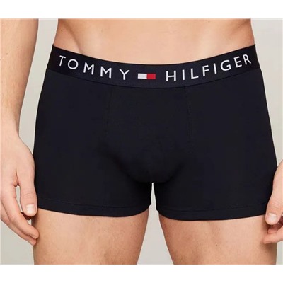 Мужские удобные эластичные хлопковые шелковые трусы-боксеры Tommy Hilfige*r  ОРИГИНАЛ!