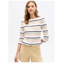 Stripe Boatneck T-Shirt