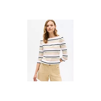 Stripe Boatneck T-Shirt