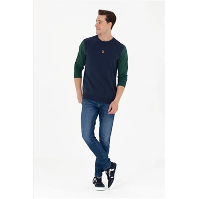 Erkek Lacivert Sweatshirt