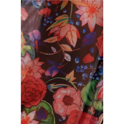Camiseta tul floral