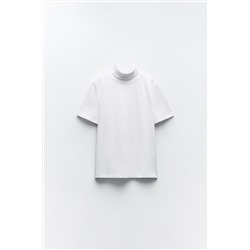 HEAVY COTTON TURTLENECK TOP