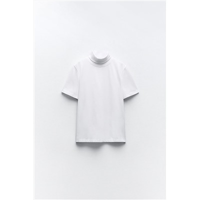 HEAVY COTTON TURTLENECK TOP