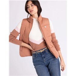 CLASSIC PUFFER VEST WITH ZIP POCKETS