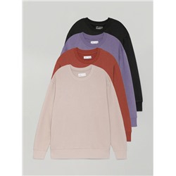 PACK OF 4 BASIC SWEATSHIRTS