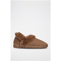 Slippers forrados Marrón
