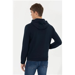 Erkek Lacivert Basic Sweatshirt