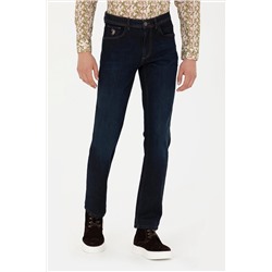 Erkek Eflatun Jean Pantolon