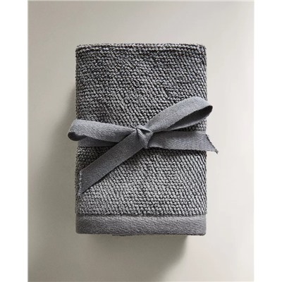 PACK OF RICE STITCH COTTON HAND TOWELS (PACK OF 3)