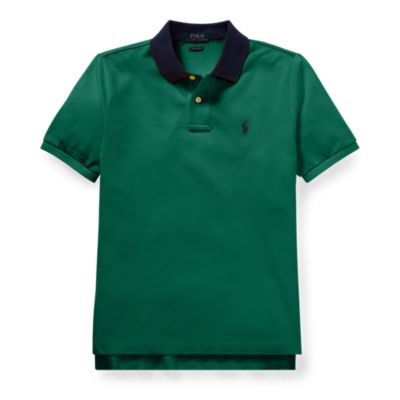 BOYS 8-20 Cotton Mesh Polo Shirt