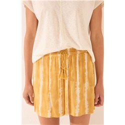 Pantalón corto estampado tye-dye