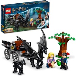 LEGO Harry Potter Hogwarts Carriage and Thestrals 76400 Building Toy Set from Order of The Phoenix Movie Featuring Luna Lovegood for Kids, Girls, and Boys Ages 7+ (121 Pieces)