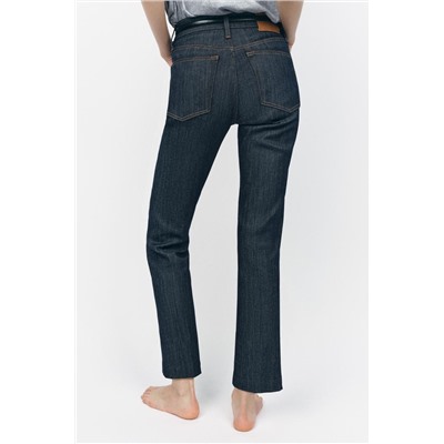 ZW COLLECTION HIGH-WAIST BOOTCUT CROPPED JEANS