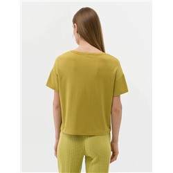 Yeşil Regular Fit Tişört