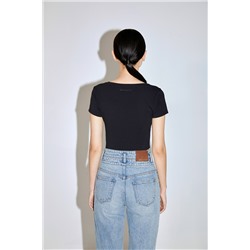 Crop top Negro