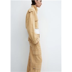Jeans cargo bolsillos