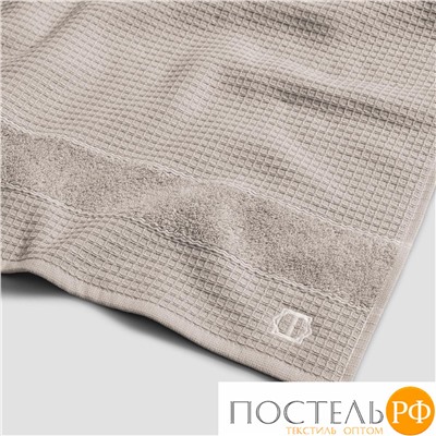 TOGAS САУНЕРС беж Полотенце 70х140, 1 пр., вафля/махра, 100% хлопок, 450 г/м2