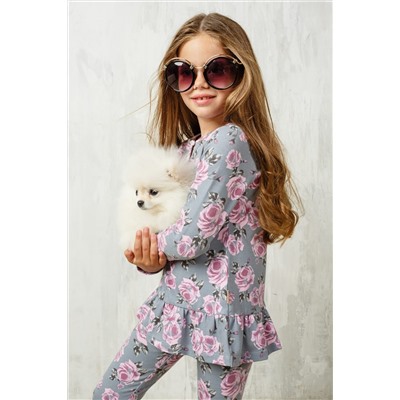 Лонгслив Juno AW18-JUZ-551 Roses розы НАТАЛИ #933843