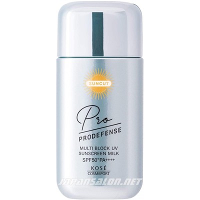 KOSÉ SUNCUT Pro Defence Multi Block UV Milk — санскрин с део-эффектом против пота и запаха. 60 мл