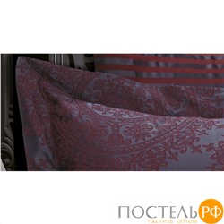 Постельное белье Карвен бамбук евро N065 Tiara бордовый