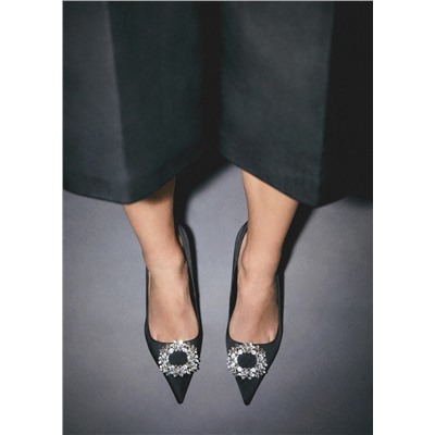 Zapato tacón joya
