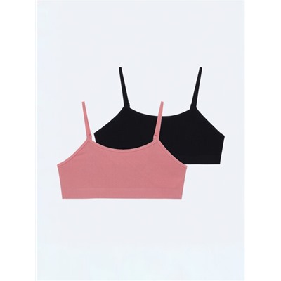 PACK OF 2 SEAMLESS TOPS