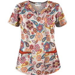 UA Flower Child Sand Scrub Top
