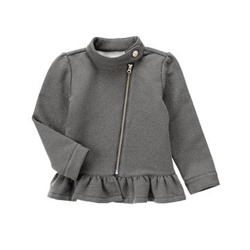 Moto Peplum Jacket