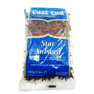 EAST END Star aniseeds Бадьян целый 100г