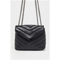 Bandolera de piel Mvivi Maison Héritage - Negro