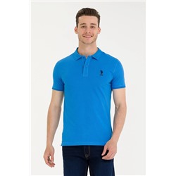 Erkek Saks Basic Polo Yaka Tişört