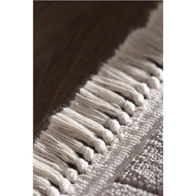 Crochet Halı - Bej - 155x225 cm
