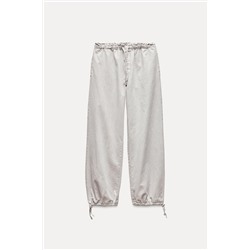 ZW COLLECTION LOOSE FIT LOW-RISE JEANS