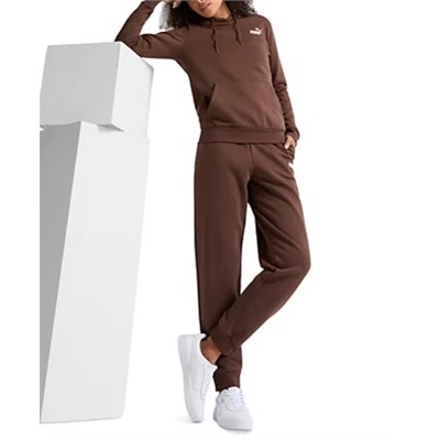 Puma Women's Embroidered Fleece Hoodie Sweatshirt