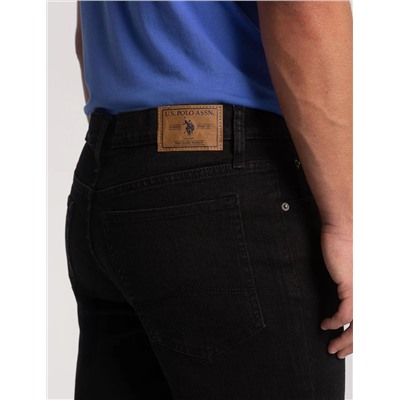 SLIM STRAIGHT 5 POCKET DENIM SHORTS
