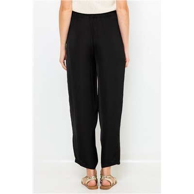 Pantalón recto Negro