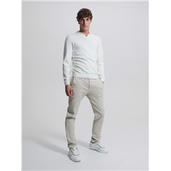 Schlichte Chinohose
