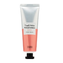 [TENZERO] Крем для рук ПЕРСИК И РОЗА парфюмированный Touch Holic Hand Cream Rose Peach, 50 мл