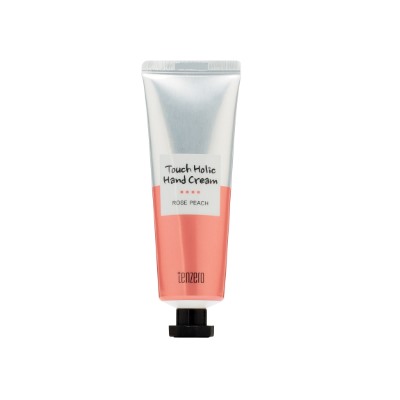 [TENZERO] Крем для рук ПЕРСИК И РОЗА парфюмированный Touch Holic Hand Cream Rose Peach, 50 мл