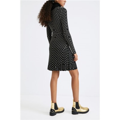 Vestido slim corto