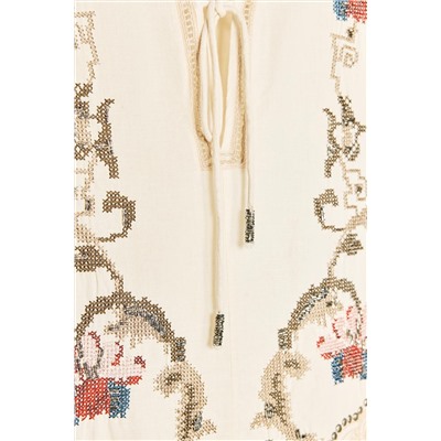 ZW COLLECTION FLORAL EMBROIDERY DRESS