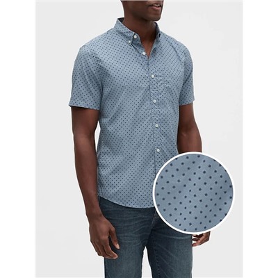 Print Poplin Shirt