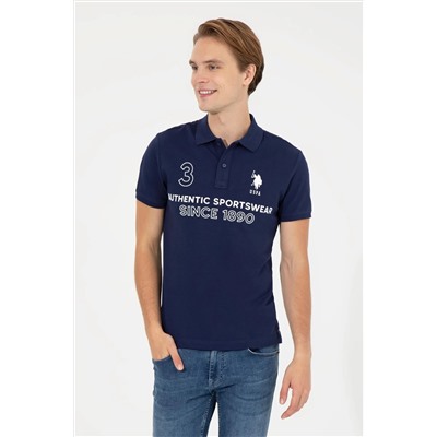 Erkek Lacivert Polo Yaka Tişört