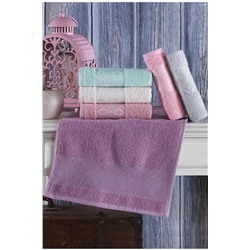 Zeynep Tekstil Aura | 6'lı 30x50 Cm El Ve Yüz Havlu Seti | Mutfak Havlusu 153-99-1339