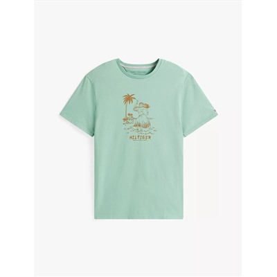Hula Girl Graphic T-Shirt
