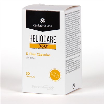 Heliocare 360 D Plus 30 cápsulas
