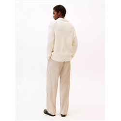 Relaxed Wool-Blend Cardigan
